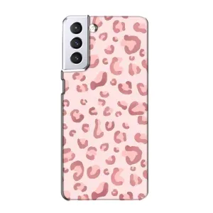 Чехол с принтом «Розовый леопард» для Samsung Galaxy S21