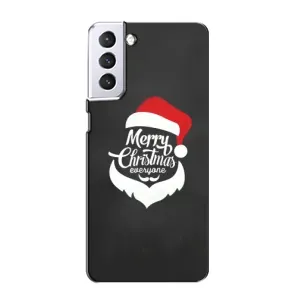 Рождественские Чехлы для Samsung Galaxy S21 (VPrint) (Санта Крисмас)