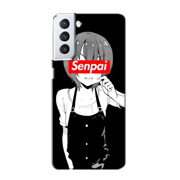 Чехол с принтом «Senpai» для Samsung Galaxy S21