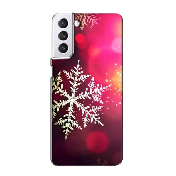 Чохол з принтом «Сніжинка» для Samsung Galaxy S21 Чохол з принтом «Сніжинка» для Samsung Galaxy S21