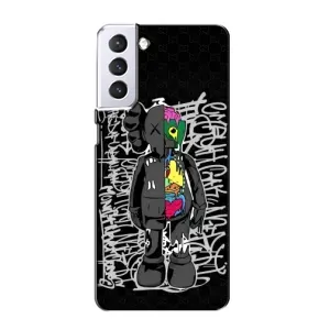 Чехол с принтом «Стиль Bearbrick» для Samsung Galaxy S21