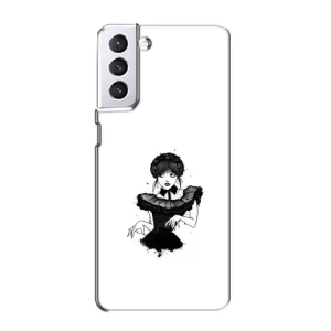 Чехлы Венсдей на Samsung Galaxy S21 Уэнсдей (AlphaPrint) (танец Уэнздей)