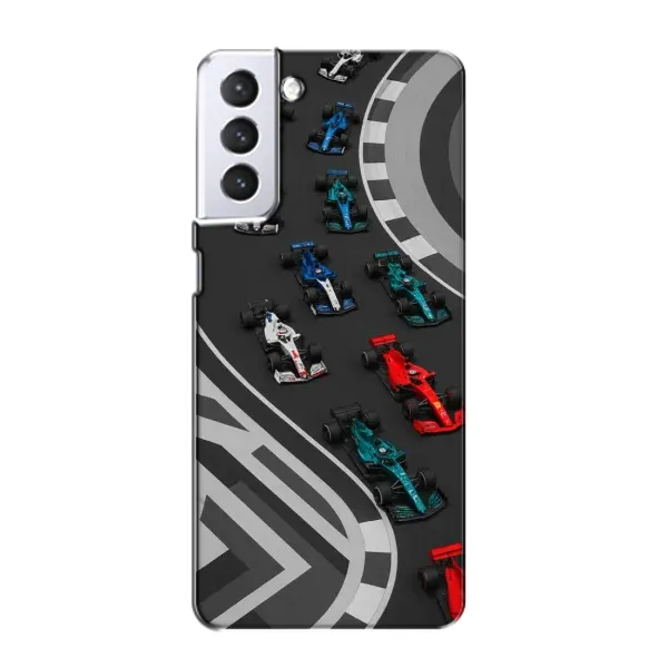 Чехол с принтом «Трасса Ф1» для Samsung Galaxy S21