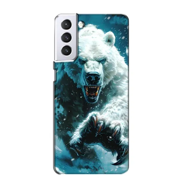 Чехол с принтом «Полярный медведь» для Samsung Galaxy S21