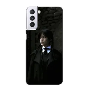 Чехол с дизайном Венздей 2 на Samsung Galaxy S21 (Темный стиль Уэнздей)