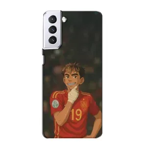 Чохол з футболістом Ламін Ямаль Samsung Galaxy S21 (Ямаль аніме)