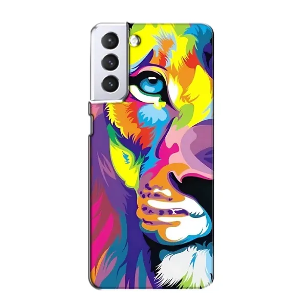 Чохол з принтом «Яскравий Лев» для Samsung Galaxy S21 Чохол з принтом «Яскравий Лев» для Samsung Galaxy S21