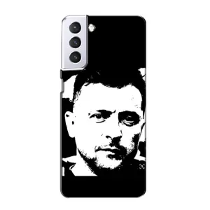 Чохол для Samsung Galaxy S21 (AlphaPrint - с принтом Зеленського)