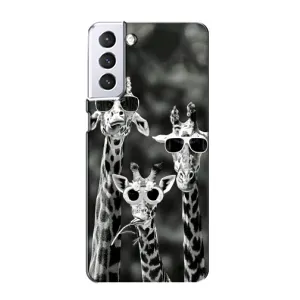 Силиконовый чехол с КАРТИНКАМИ лето для Samsung Galaxy S21 (AlphaPrint)