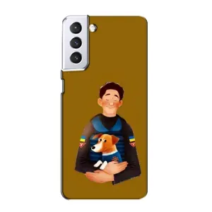 Чохли з картинкою собаки Патрон для Samsung Galaxy S21 (AlphaPrint) (ЗСУ Патрон)