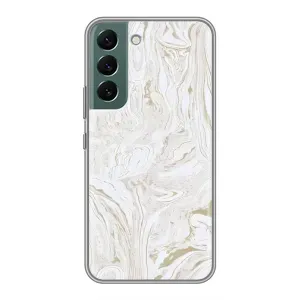 Мраморний чехол на Samsung Galaxy S22 Plus (VPrint) (Білий мрамор)