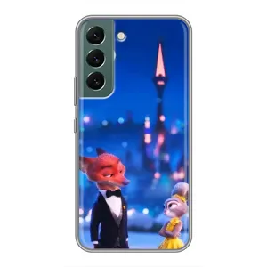 Чехол Зоотрополіс на Samsung Galaxy S22 Plus (Романтический вечер Зверополис)