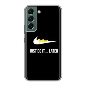 Чехол с Симпсонами для Samsung Galaxy S22 Plus (VPrint) (Гомер Later)