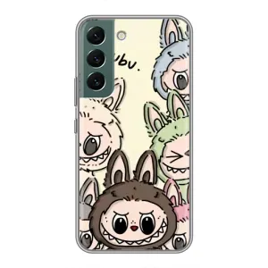 Чохол з Лабубу на Samsung Galaxy S22 Plus (Золота мавпа Bored Ape)