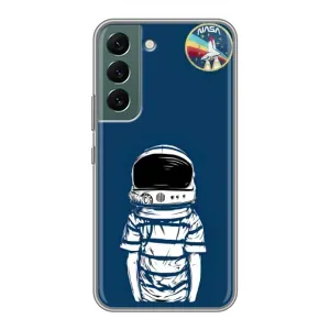 Чохол NASA для Samsung Galaxy S22 Plus (AlphaPrint) (Хлопчик в шоломі)