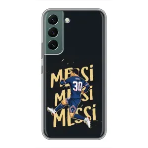 Чохли для Samsung Galaxy S22 Plus (Leo чемпіон) (AlphaPrint) (Messi ПСЖ)