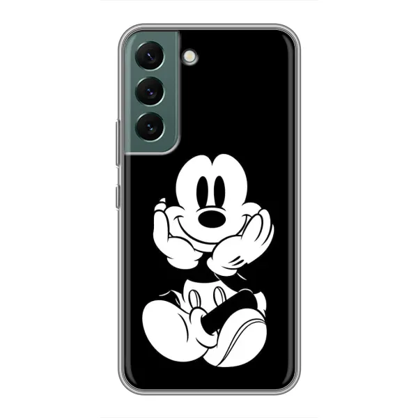 Чохол з принтом «Маус на чорному» для Samsung Galaxy S22 Plus