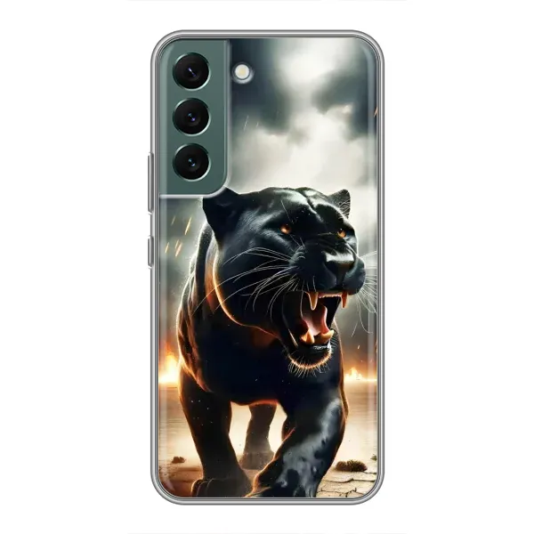 Чохол з принтом «Чорна пантера» для Samsung Galaxy S22 Plus Чохол з принтом «Чорна пантера» для Samsung Galaxy S22 Plus