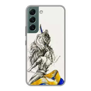 Чехлы Доброго вечора, ми за України для Самсунг С22 Плюс (AlphaPrint) (Победа)