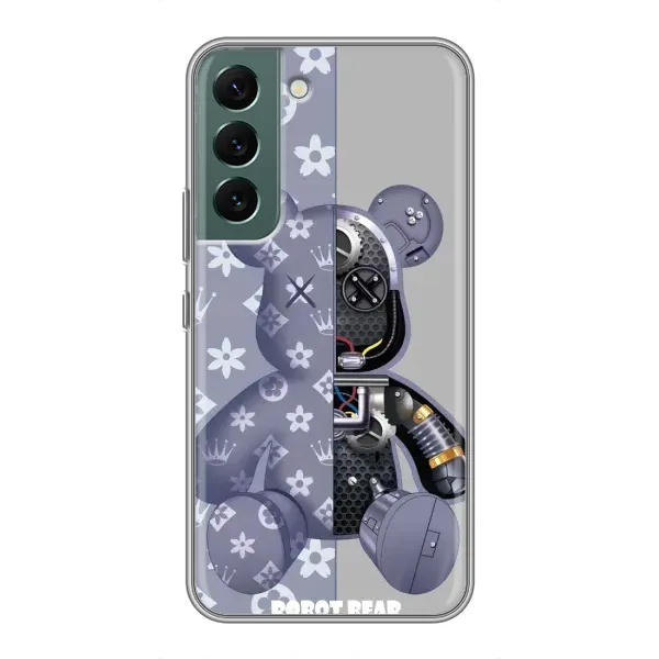 Чехол с принтом «Робот Мишка» для Samsung Galaxy S22 Plus Чехол с принтом «Робот Мишка» для Samsung Galaxy S22 Plus