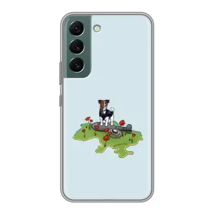 Чехлы с картинкой собаки Патрон для Samsung Galaxy S22 Plus (AlphaPrint) (Сапер Пес)