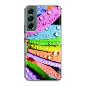 Чехлы (ART) Цветы на Samsung Galaxy S22 Plus (VPrint) (Семицветик)
