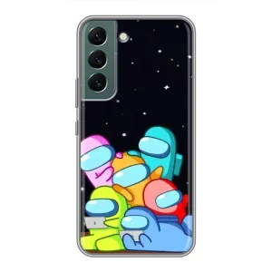 Чохли Амонг Ас для Samsung Galaxy S22 Plus (AlphaPrint) (Скіни в космосі)
