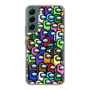 Чохли Амонг Ас для Samsung Galaxy S22 Plus (AlphaPrint) (Убитий)