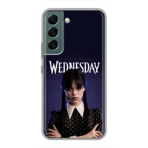 Чехлы Венсдей на Samsung Galaxy S22 Plus Уэнсдей (AlphaPrint) (Wednesday)