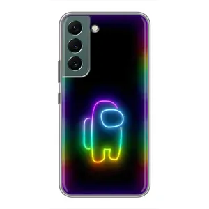 Чохли Амонг Ас для Samsung Galaxy S22 Plus (AlphaPrint) (Яскравий скін)