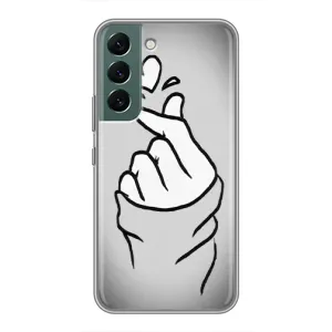 Чохол з принтом «Значок Love» для Samsung Galaxy S22 Plus