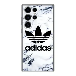 Чохли Адидас для Samsung Galaxy S22 Ultra (AlphaPrint) (Адідас на мраморі)
