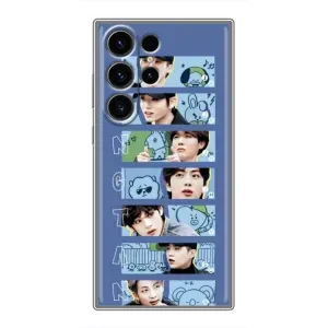 Чохли BTS для Samsung Galaxy S22 Ultra (AlphaPrint) (Bangtan)