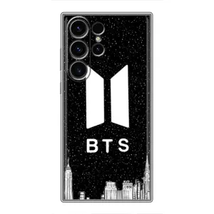Чохли BTS для Samsung Galaxy S22 Ultra (AlphaPrint) (БТС Лого)