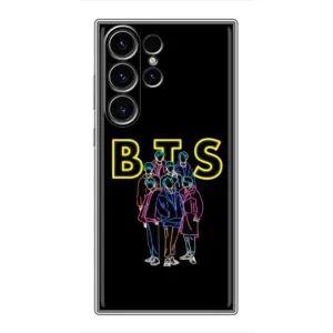 Чохли BTS для Samsung Galaxy S22 Ultra (AlphaPrint) (BTS стайл)