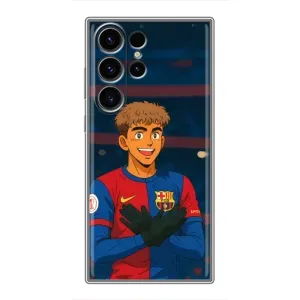 Чохол з футболістом Ламін Ямаль Samsung Galaxy S22 Ultra (Футболіст Ямаль)