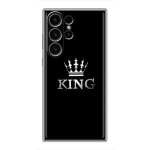 Чохол з Короною Самсунг Галаксі S22 Ультра - (AlphaPrint) (KING)