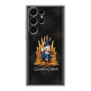 Чехлы для Samsung Galaxy S22 Ultra - Скрудж МакДак Louis Vuitton (PREMIUMPrint) (Король денег)