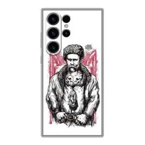 Чохли для Samsung Galaxy S22 Ultra с принтом Тараса Шевченко (AlphaPrint) (Козак Шевченко)