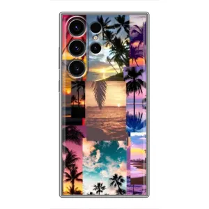Силіконовий чохол з КАРТИНКАМИ літо для Samsung Galaxy S22 Ultra (AlphaPrint) (Літня відпустка)