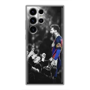 Чехлы Месси для Samsung Galaxy S22 Ultra (AlphaPrint) (Lionel Messi)