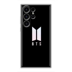 Чохли BTS для Samsung Galaxy S22 Ultra (AlphaPrint) (Лого BTS)