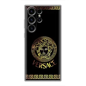 Чохли VERSACE для Самсунг Галаксі S22 Ультра (PREMIUMPrint) (Logo Versace)