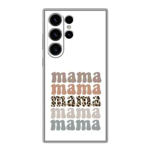 Чохли для мами на Samsung Galaxy S22 Ultra (Текстовий колаж мама)