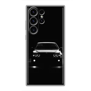 Чехол для Самсунг S22 Ультра - с принтом БМВ (AlphaPrint) (Машина BMW)
