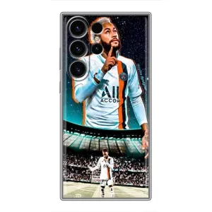 Чохол Неймар для Samsung Galaxy S22 Ultra (AlphaPrint) (Неймар ПСЖ)