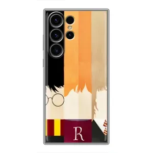 Чохли з Гаррі Поттером для Samsung Galaxy S22 Ultra (AlphaPrint) (обкладинка Гарі Потера)