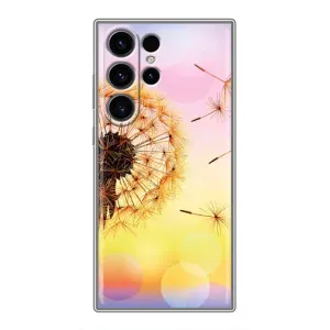 Чохол з картинкою (Стильні) Самсунг Галаксі S22 Ультра - (AlphaPrint) (Кульбабка)