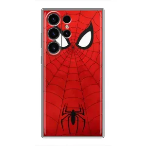 Чохол з людиною павуком для Samsung Galaxy S22 Ultra - (AlphaPrint) (Павук (Марвел))