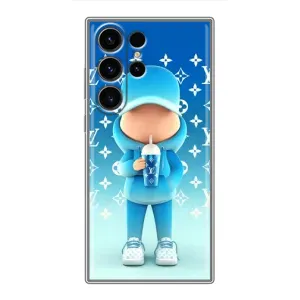 Круті Чохли Луі Віттон для Samsung Galaxy S22 Ultra (AlphaPrint) (Хлопець LV)